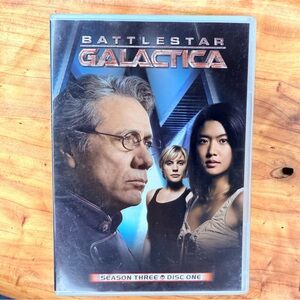 Battlestar Galactica DVD TV series seasons three tv show